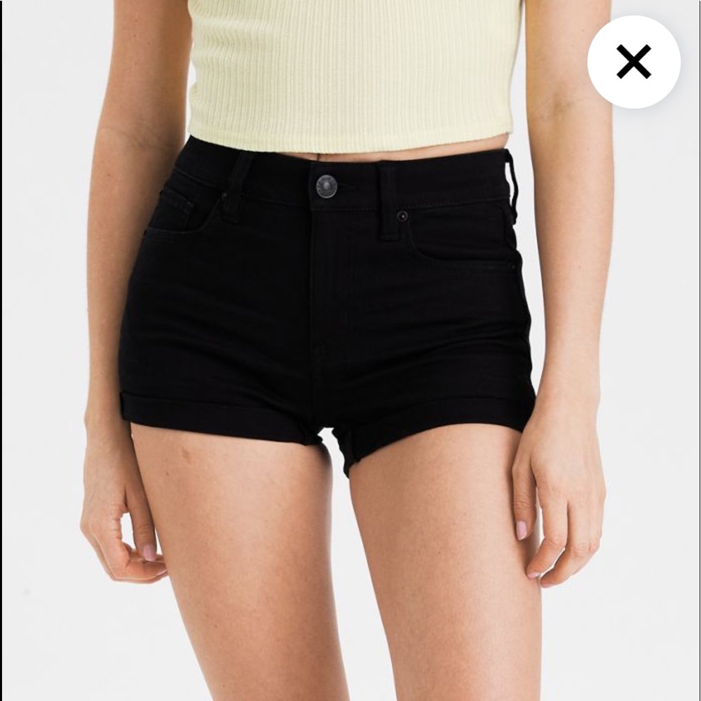 ISO!! Black American Eagle short shorts